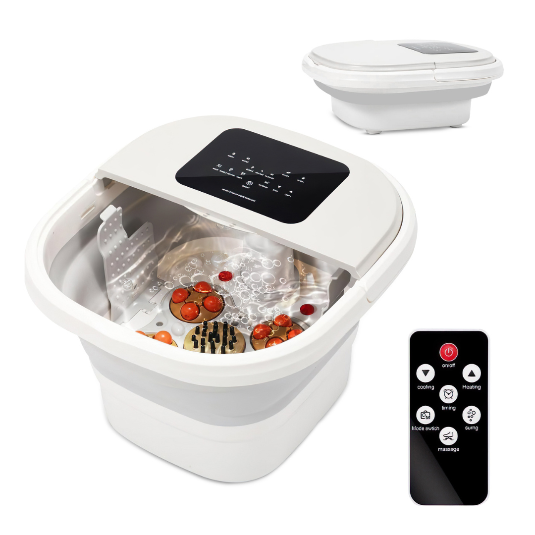 Rückgabeangebot - My Green Deal - Fußbad mit elektrischer Massage und Heizung bis 48 Grad