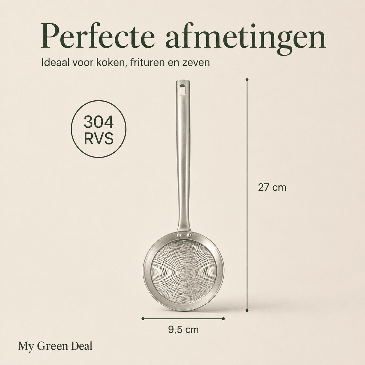 RVS Keukengerei set XL - My Green Deal