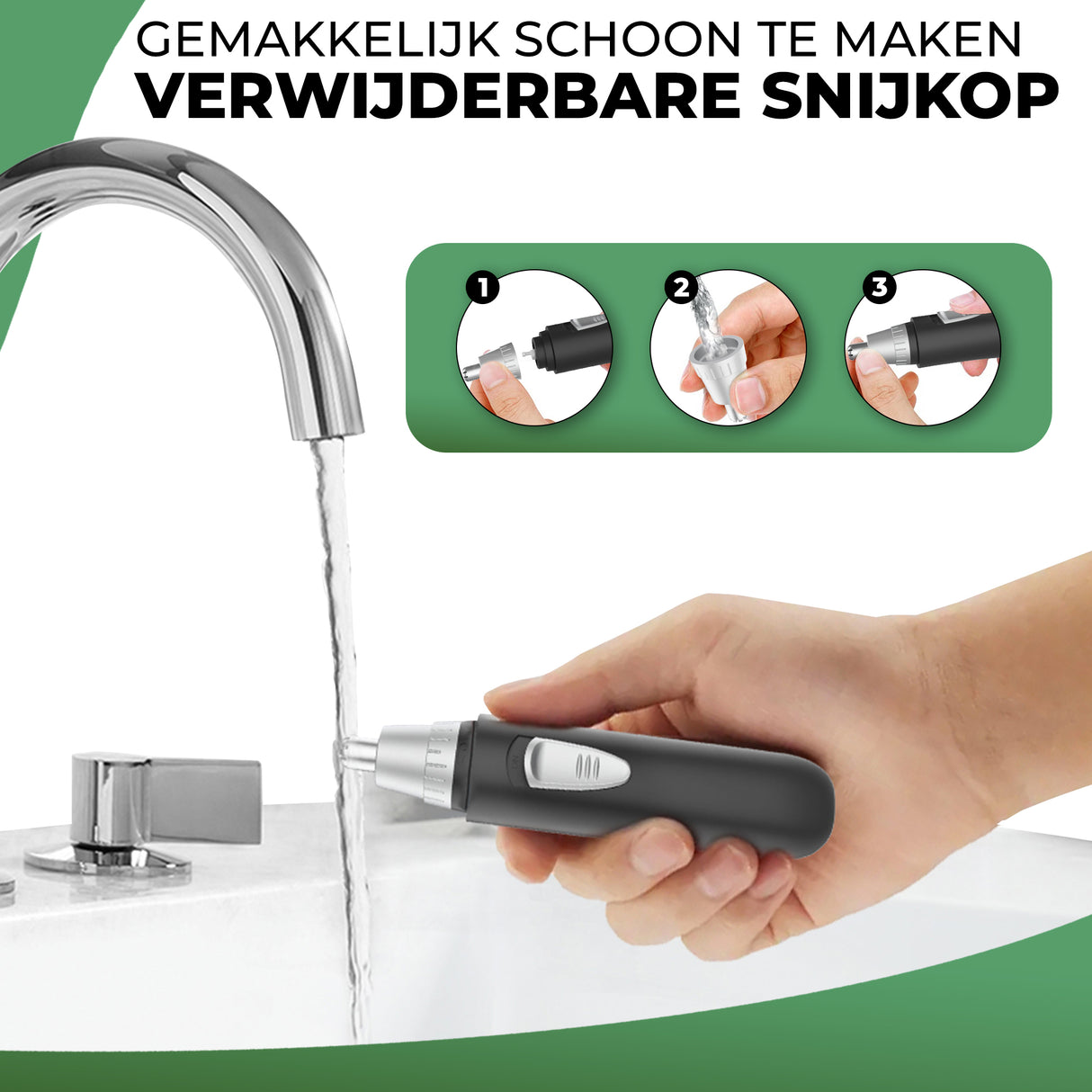 My Green Deal - Neustrimmer Heren - Wenkbrauwtrimmer - My Green Deal