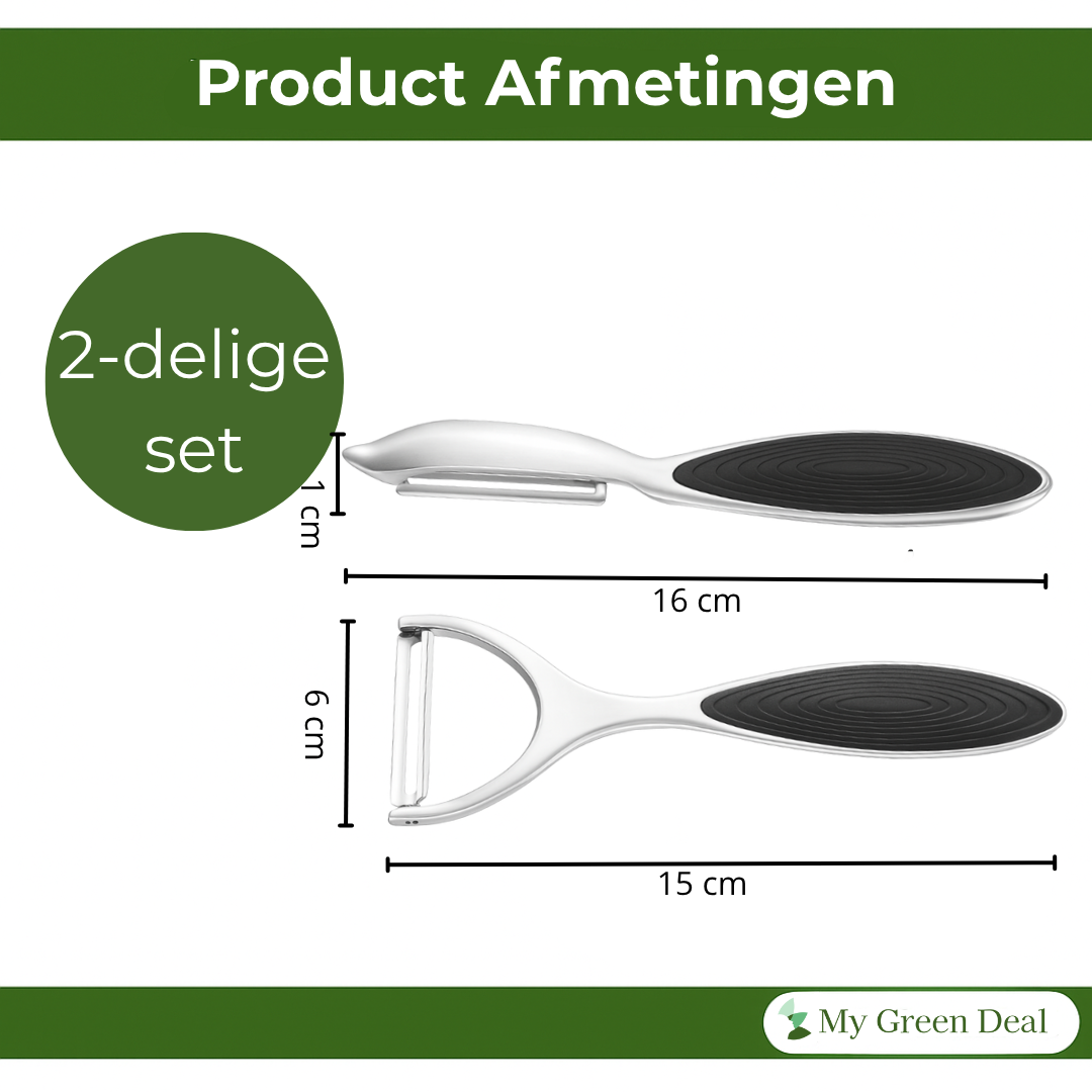 RVS Dunschiller Set – 2 stuks