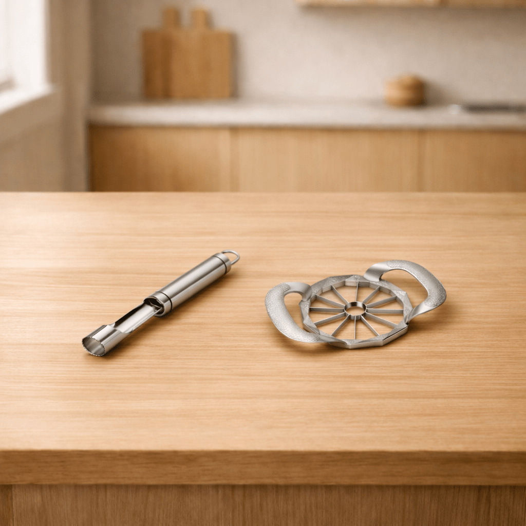 RVS Appelsnijder en appelboor - My Green Deal