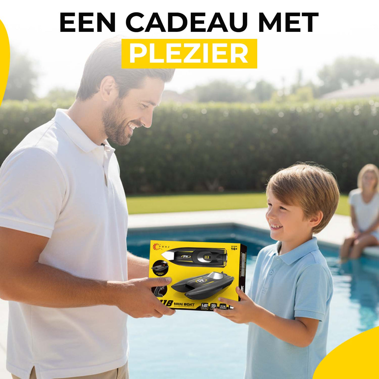 Retourdeal - My Green Deal - Bestuurbare Boot - Boot op Afstandsbediening - RC Boot - Speedboot Afstandbestuurbaar - Speelgoed 5 - 12 jaar - My Green Deal