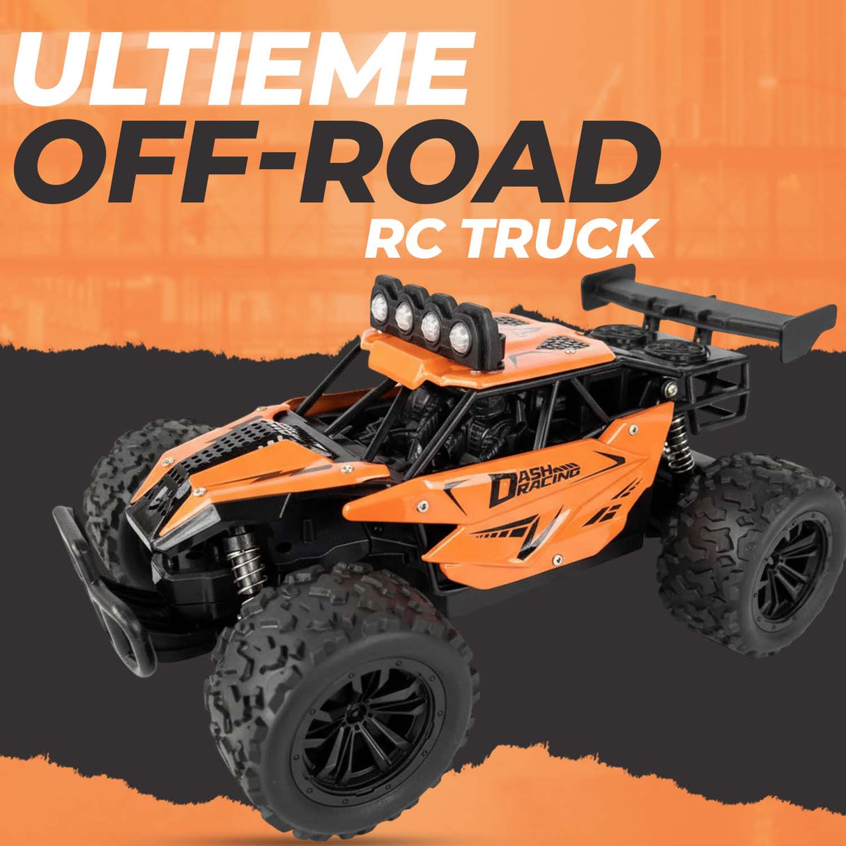Retourdeal - My Green Deal - Auto op afstandsbediening 25km/h - RC auto offroad - race auto afstandbestuurbaar - Auto speelgoed jongens 4 - 12 jaar - My Green Deal