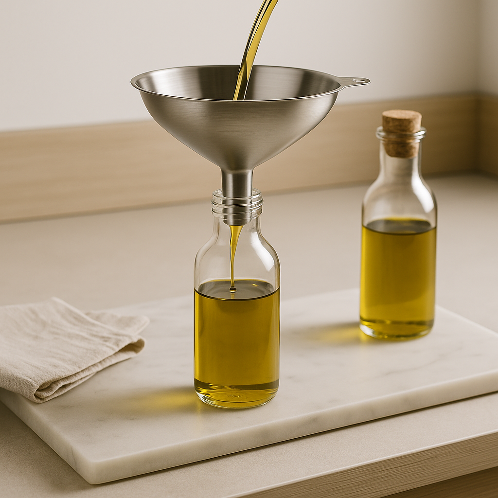 RVS Trechter Set – 3 stuks