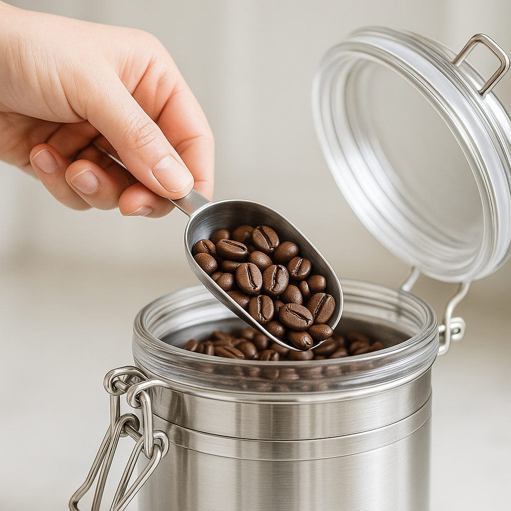 RVS Voorraadbussen Set – 4 stuks