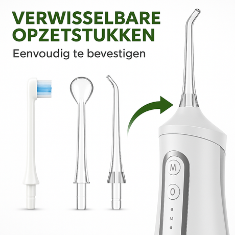 My Green Deal - Opzetstukken Waterflosser