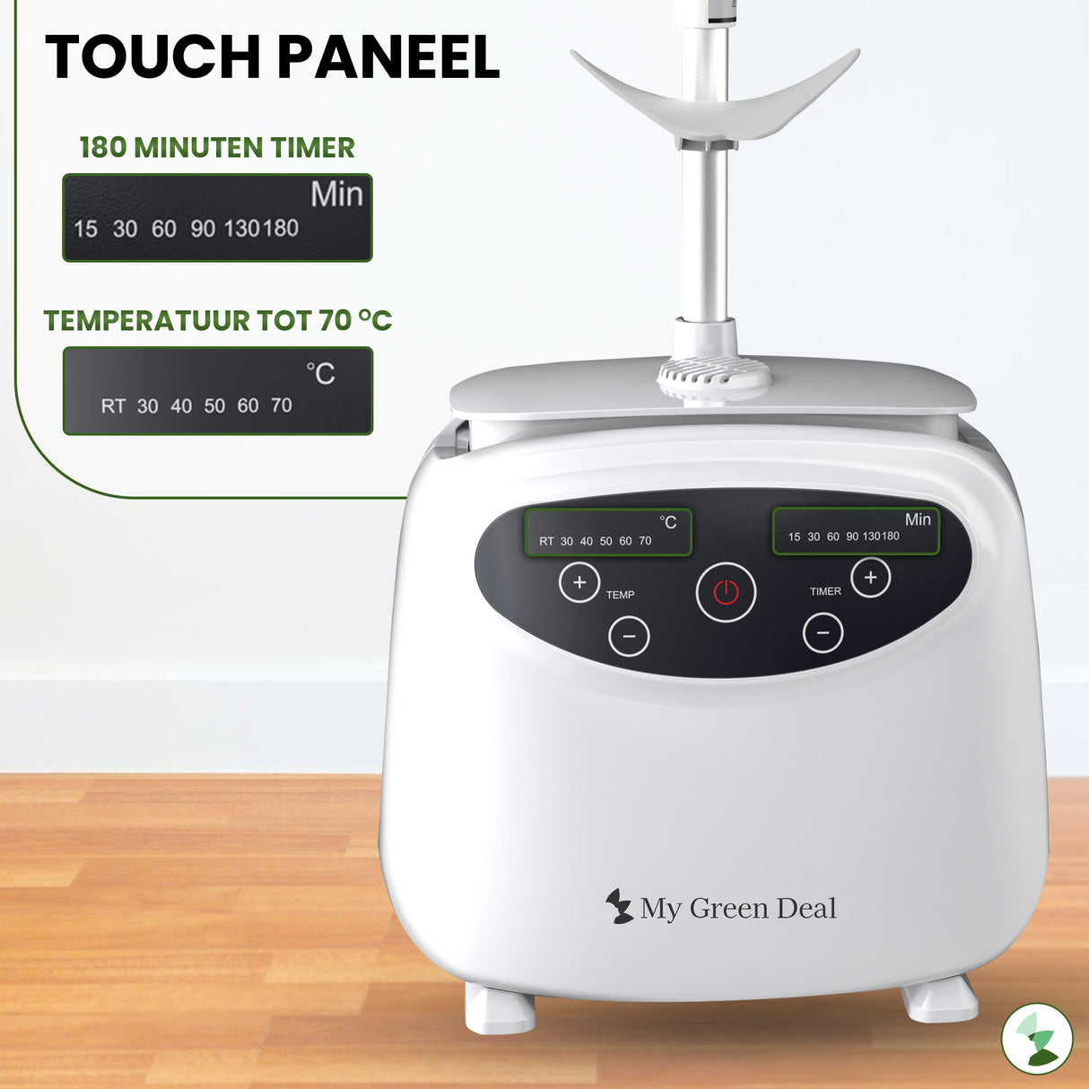 Retourdeal - My Green Deal - Strijkpop voor hemden en broeken