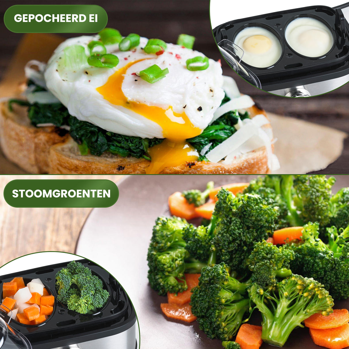 Retourdeal - Eierkoker Electrisch - Met Timer