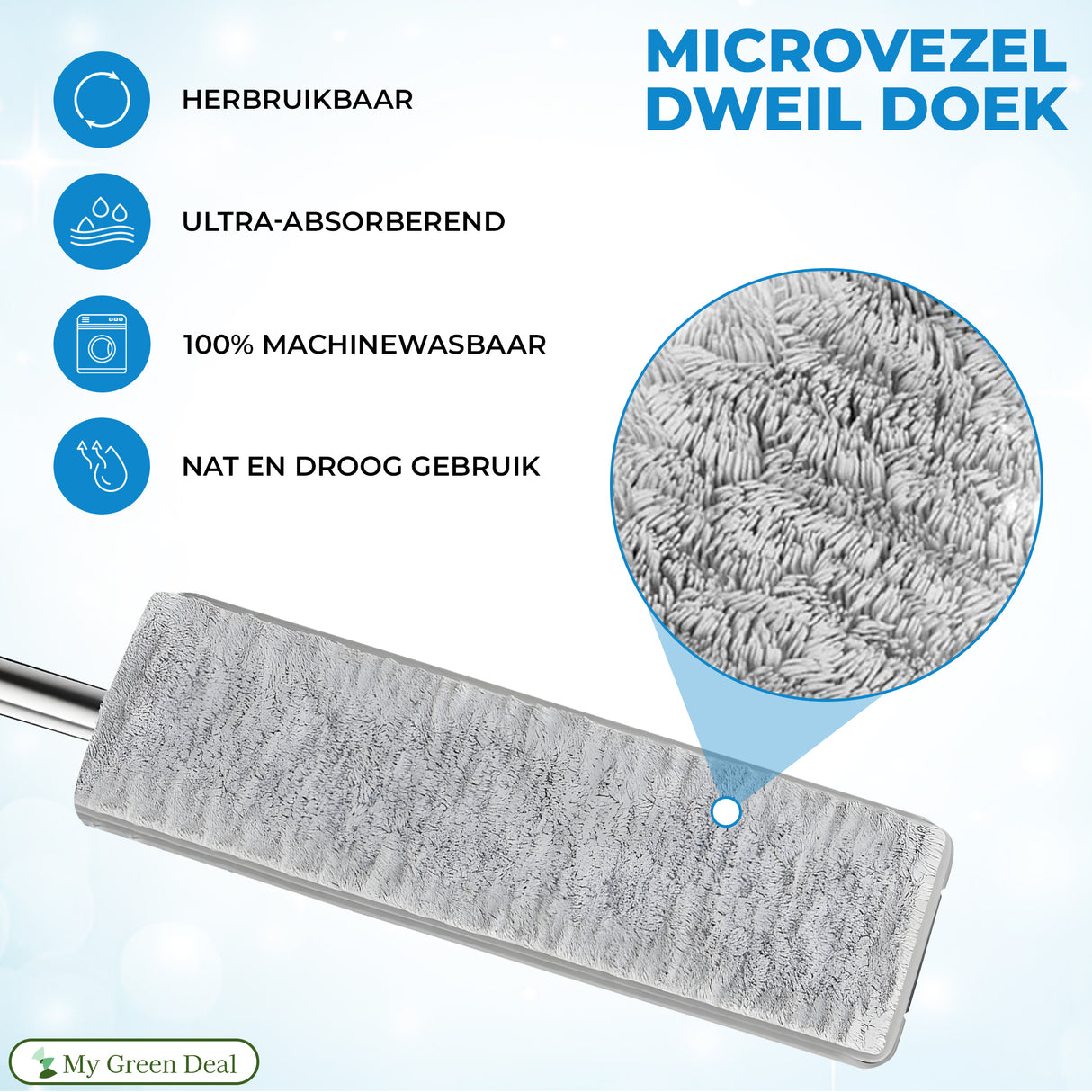 My Green Deal - Microvezeldoek voor dweilsysteem - My Green Deal