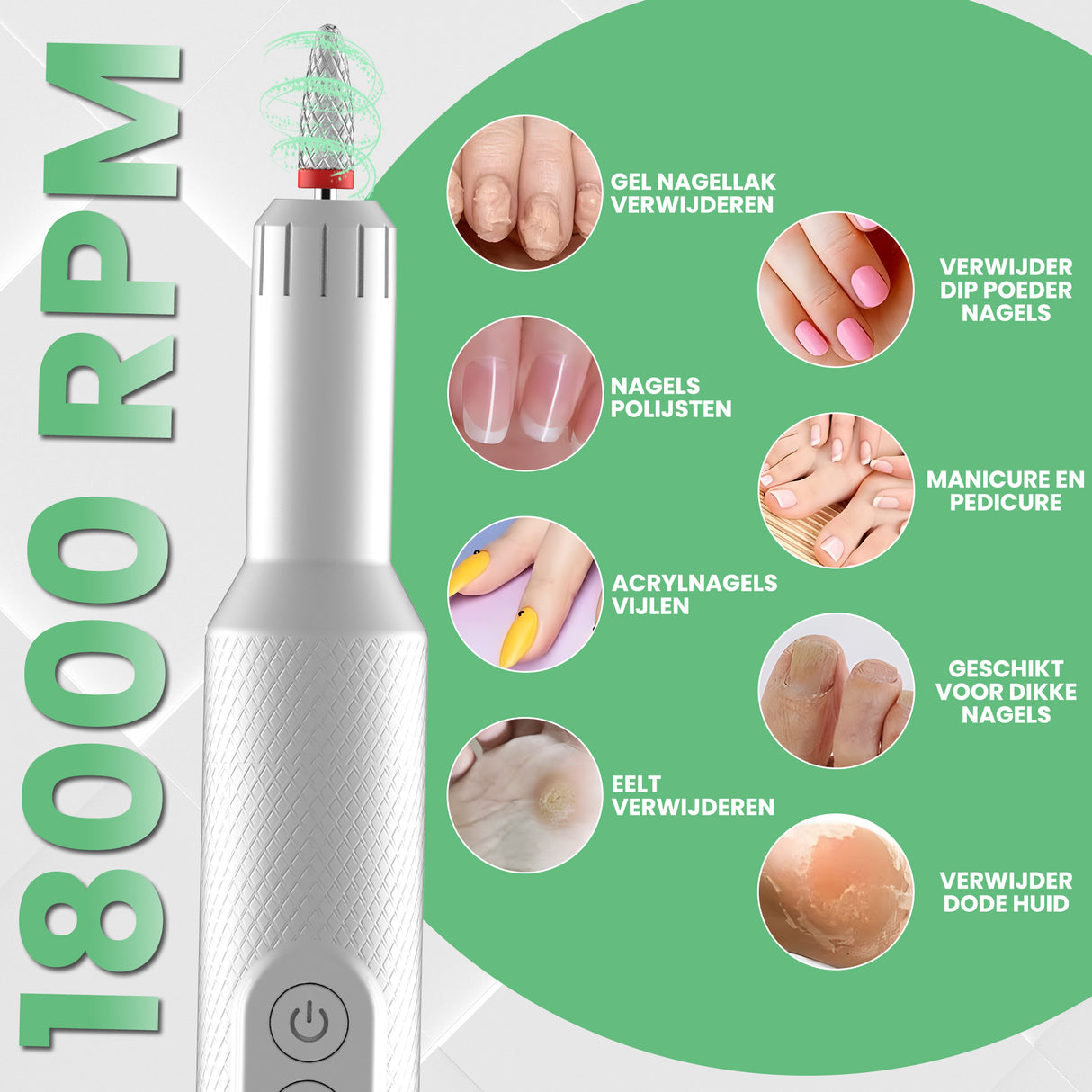 Mein Green Deal – Elektrische Nagelfeile für die Maniküre