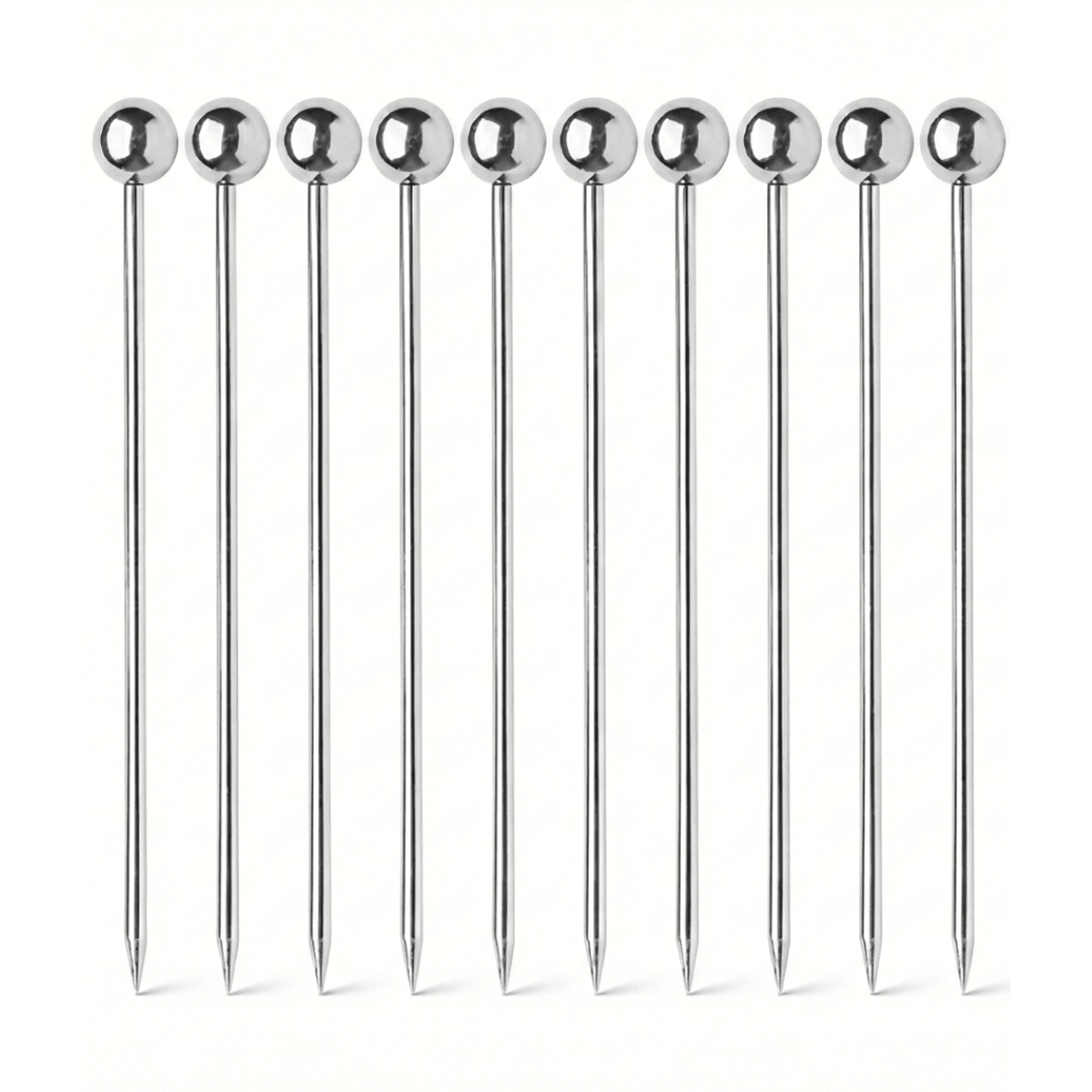 RVS Cocktailprikkers set van 10 - My Green Deal