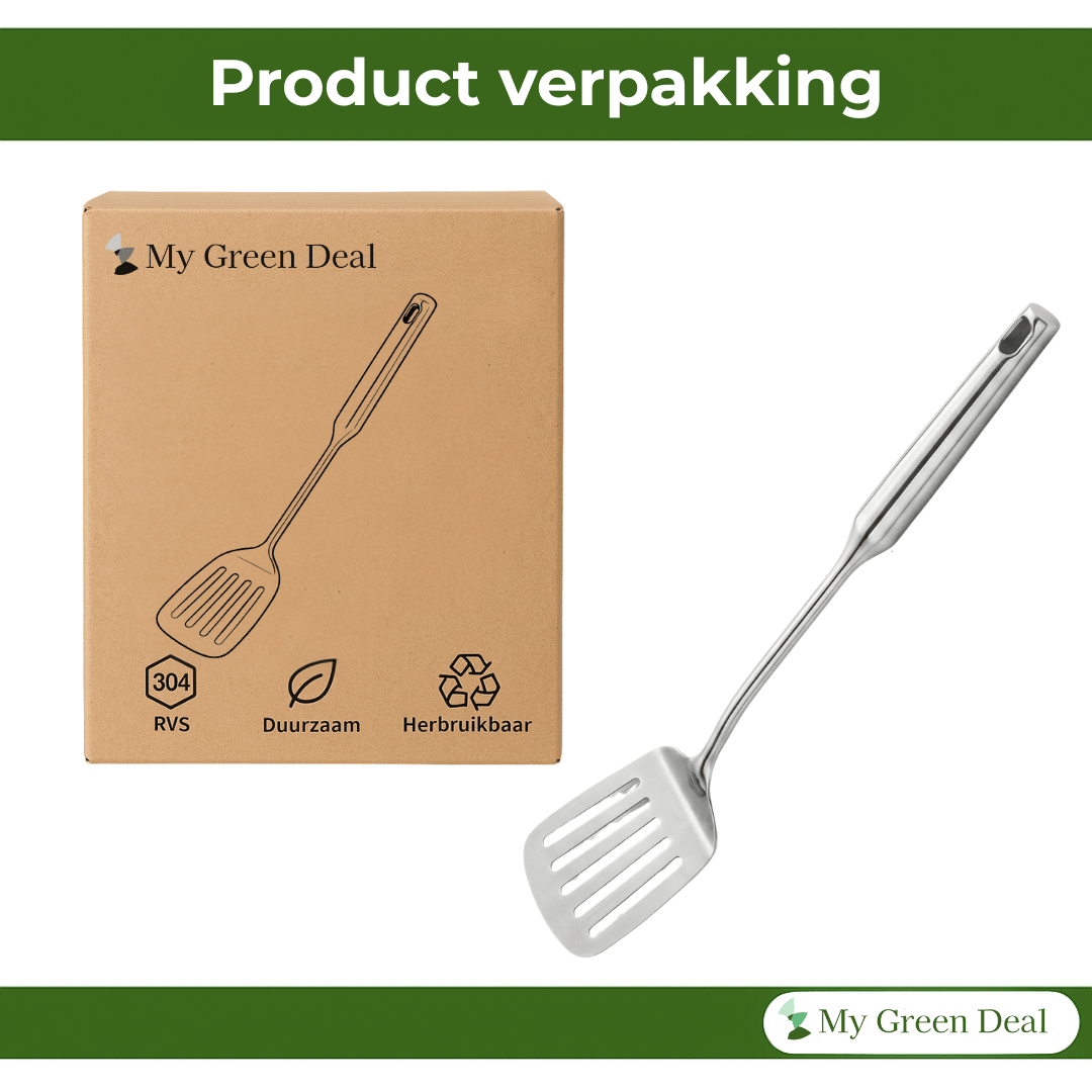 RVS Bakspatel 39 cm - My Green Deal
