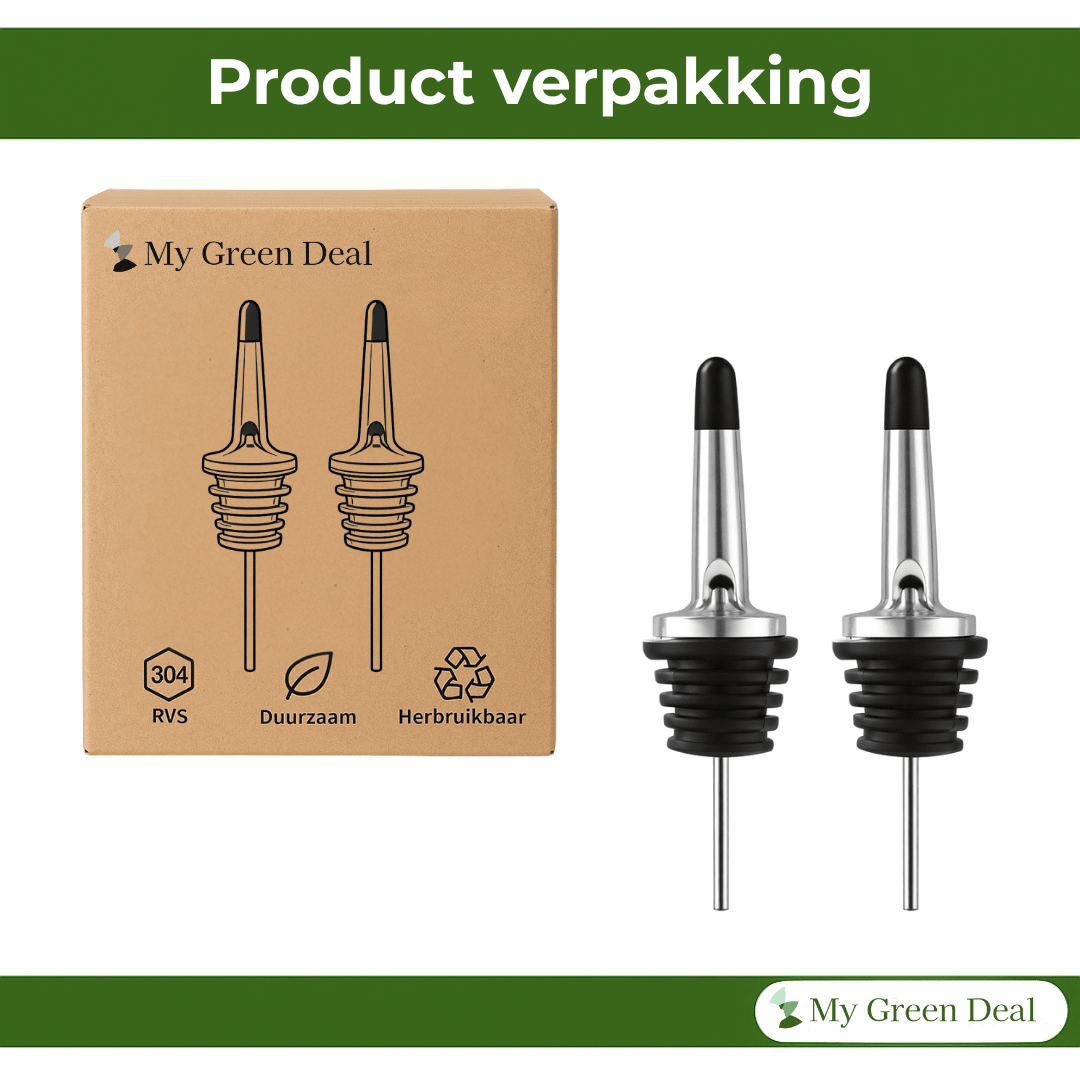 RVS Schenktuit Set van 2 - My Green Deal