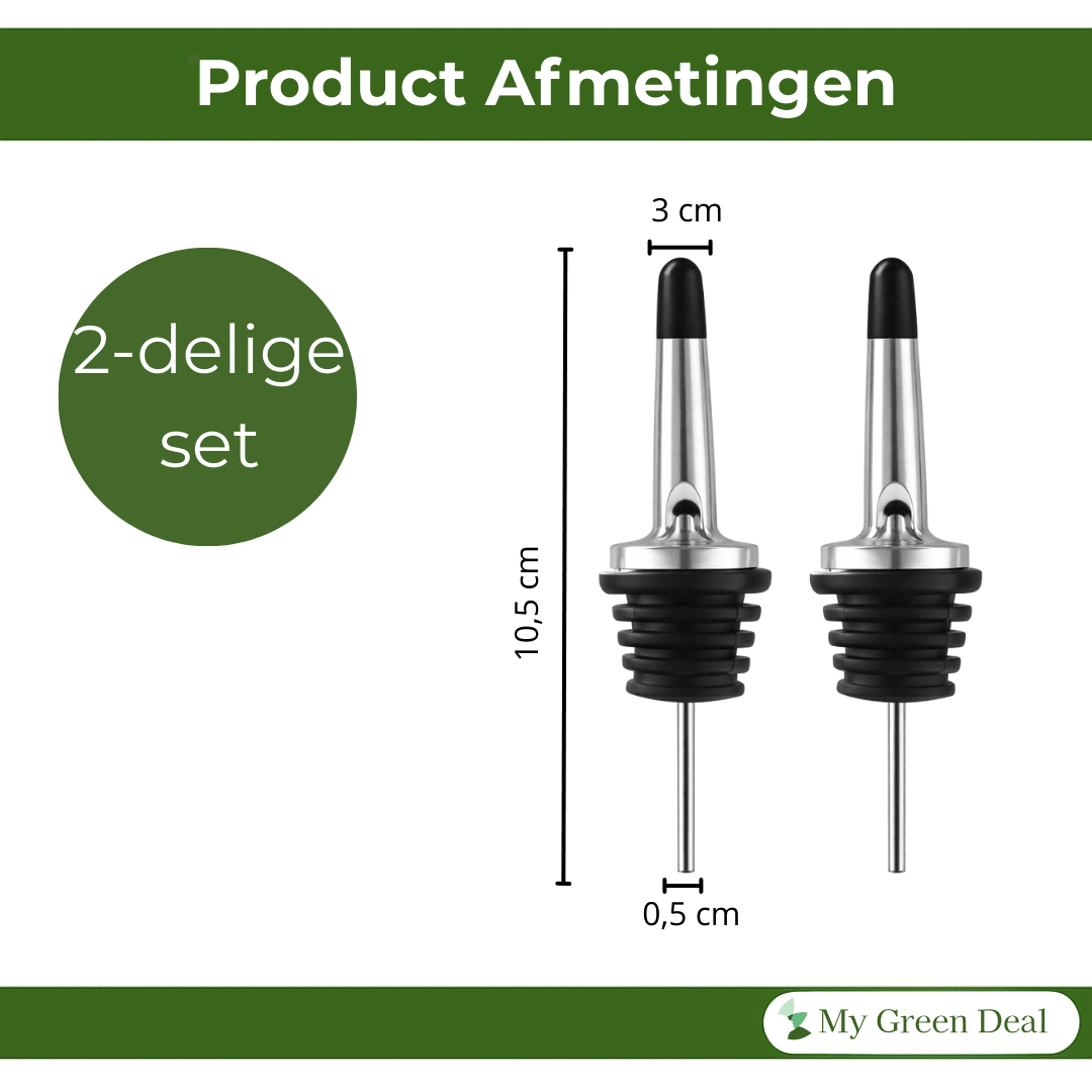 RVS Schenktuit Set van 2 - My Green Deal