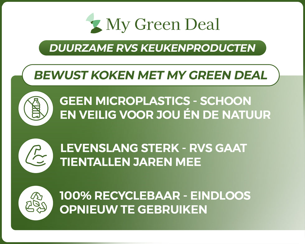 RVS Keukenspullen – Duurzame Keukenproducten van Roestvrij Staal