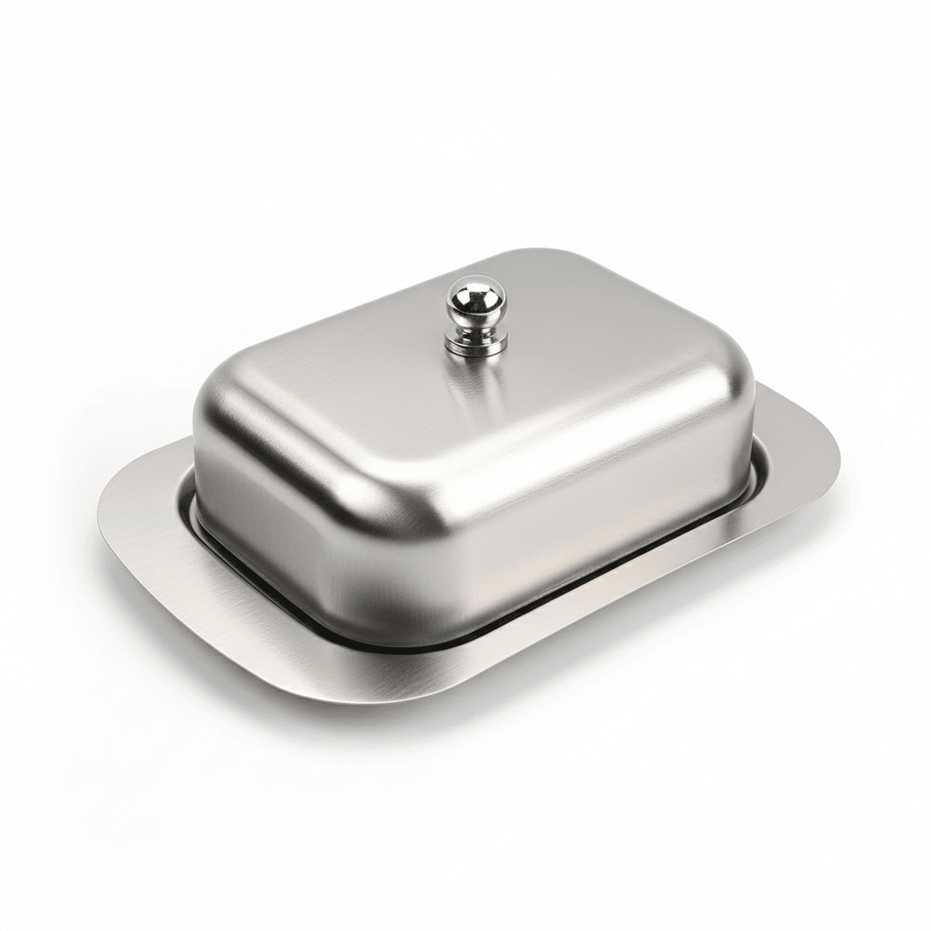 RVS Botervloot met Deksel - My Green Deal