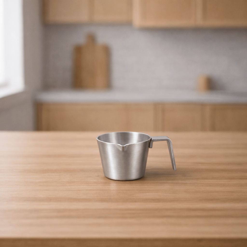 RVS Espresso Schenkkan Zilver - 100ml - My Green Deal