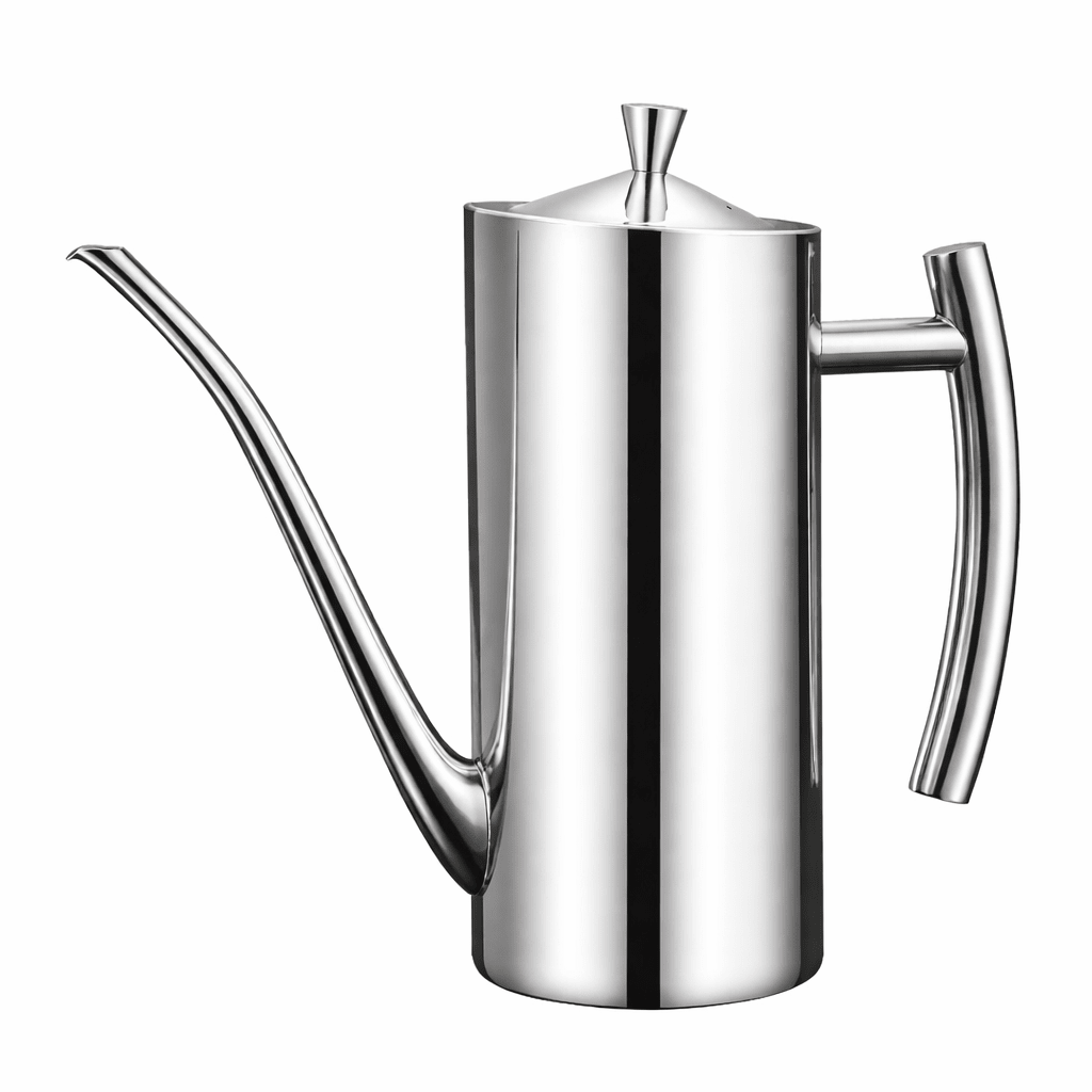 RVS olijfoliekan Zilver - My Green Deal