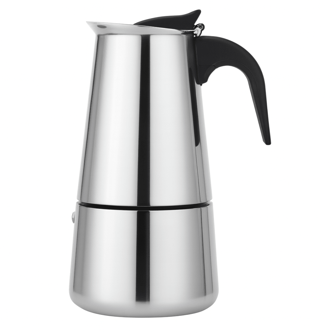 RVS Percolator 6 kops – Moka Pot - My Green Deal
