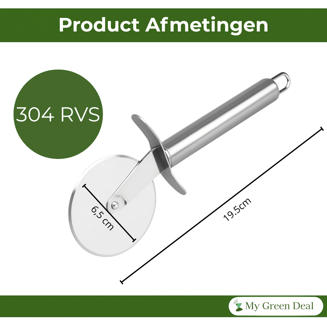 RVS Pizzasnijder - My Green Deal