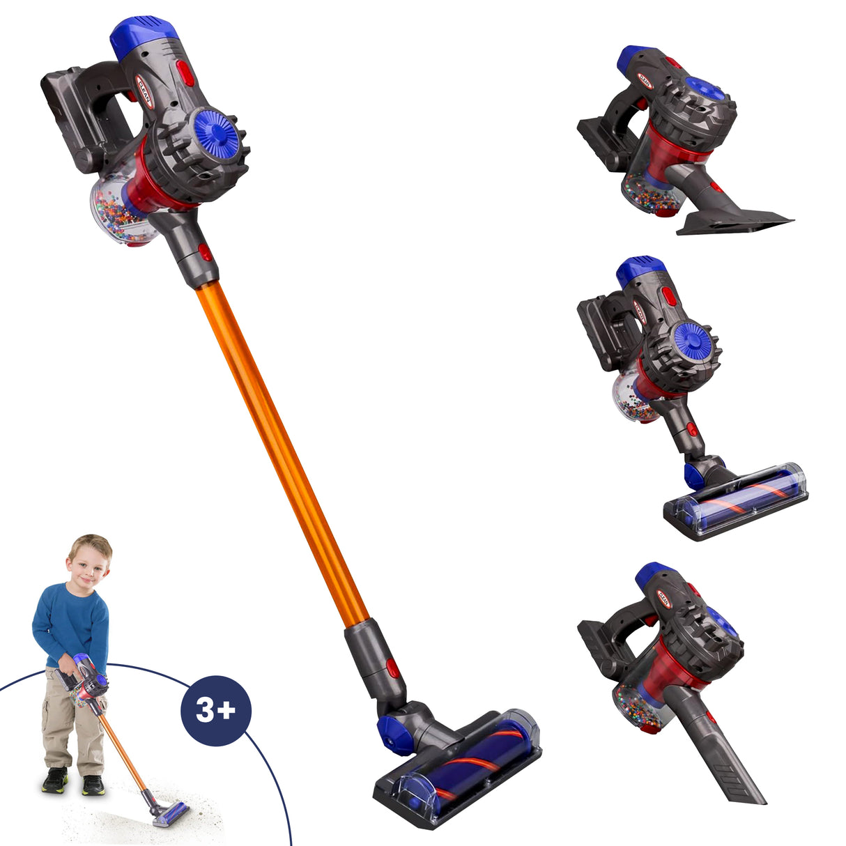 Retourdeal - My Green Deal - Speelgoed Stofzuiger - Kinderstofzuiger - Speelgoed Schoonmaakset