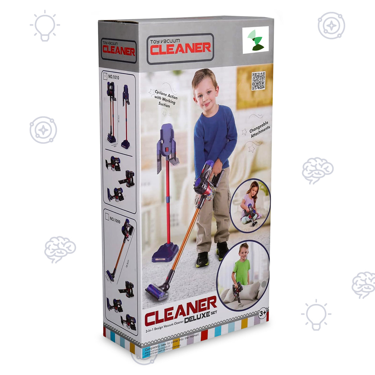 Retourdeal - My Green Deal - Speelgoed Stofzuiger - Kinderstofzuiger - Speelgoed Schoonmaakset