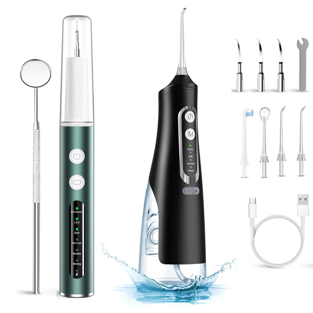 Waterflosser & Elektrische Tandsteenverwijderaar Bundel - My Green Deal