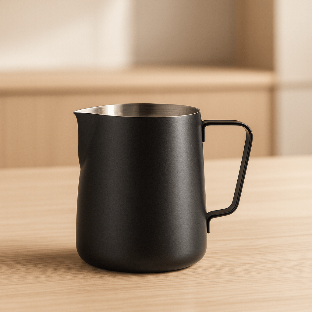 Retourdeal – RVS Melkkan 350ml Zwart - My Green Deal