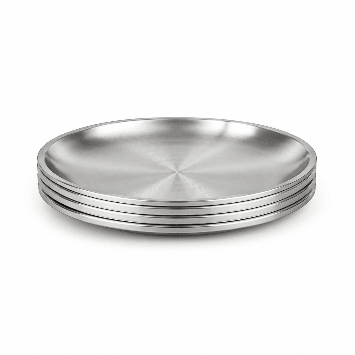 Luxe RVS Borden Set (4-delig) - 20cm - My Green Deal