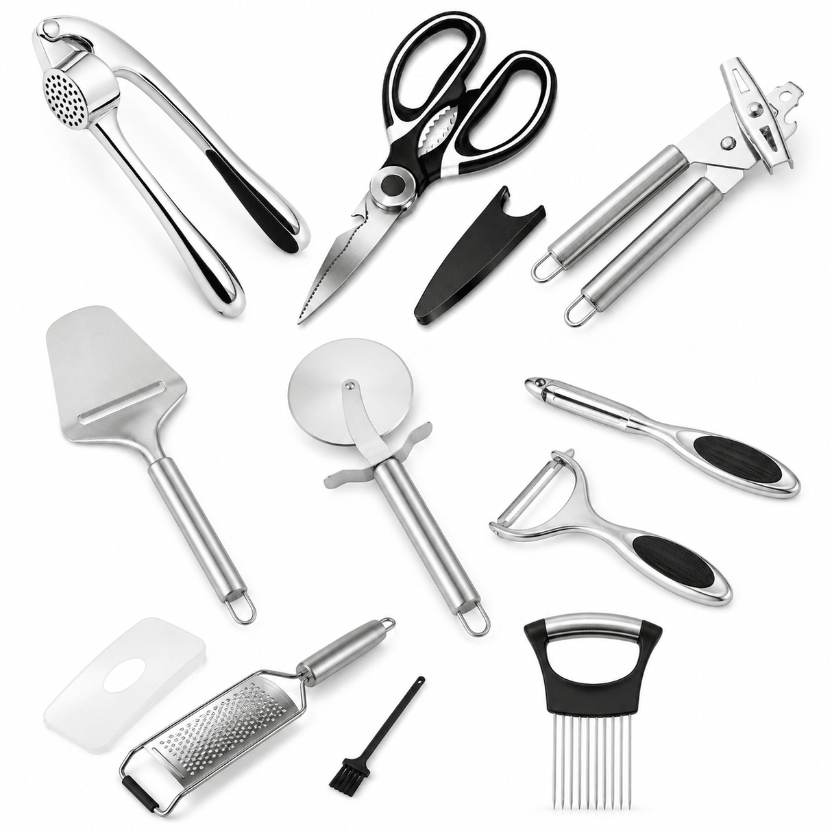 RVS Keuken Essentials Set – 8-delig - My Green Deal