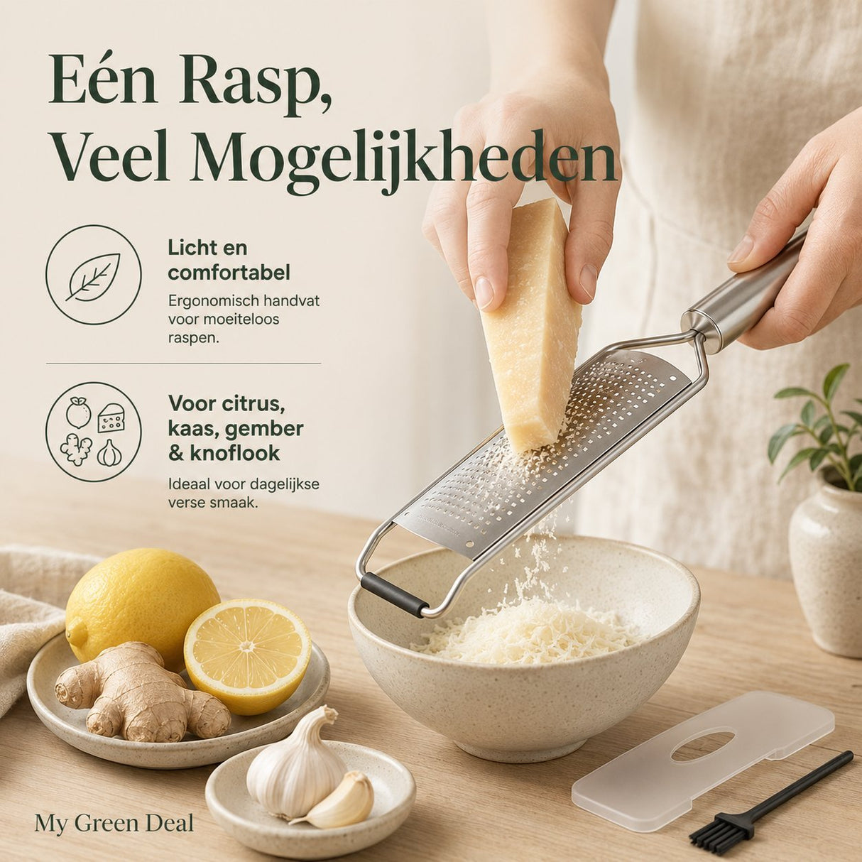 RVS Fijne Rasp - My Green Deal