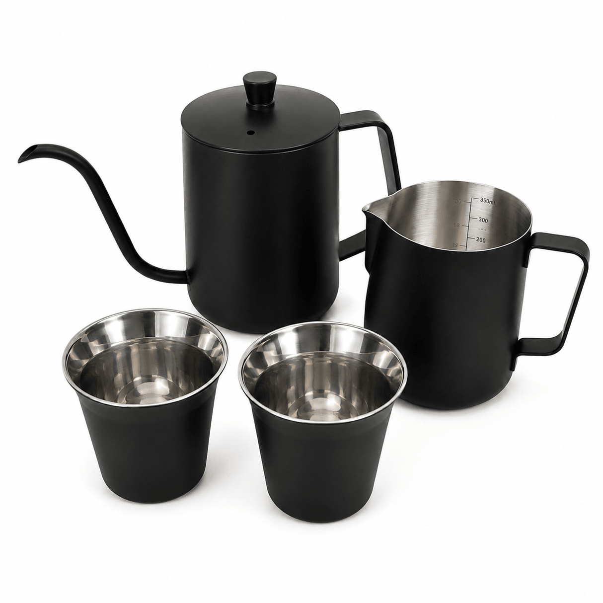 RVS Koffie bundel zwart - My Green Deal