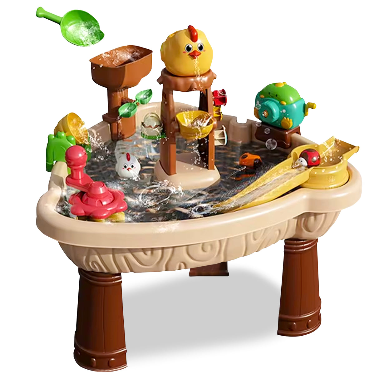 Retourdeal - My Green Deal - Watertafel Speelgoed - Inclusief meer dan 20 accessoires en een parasol