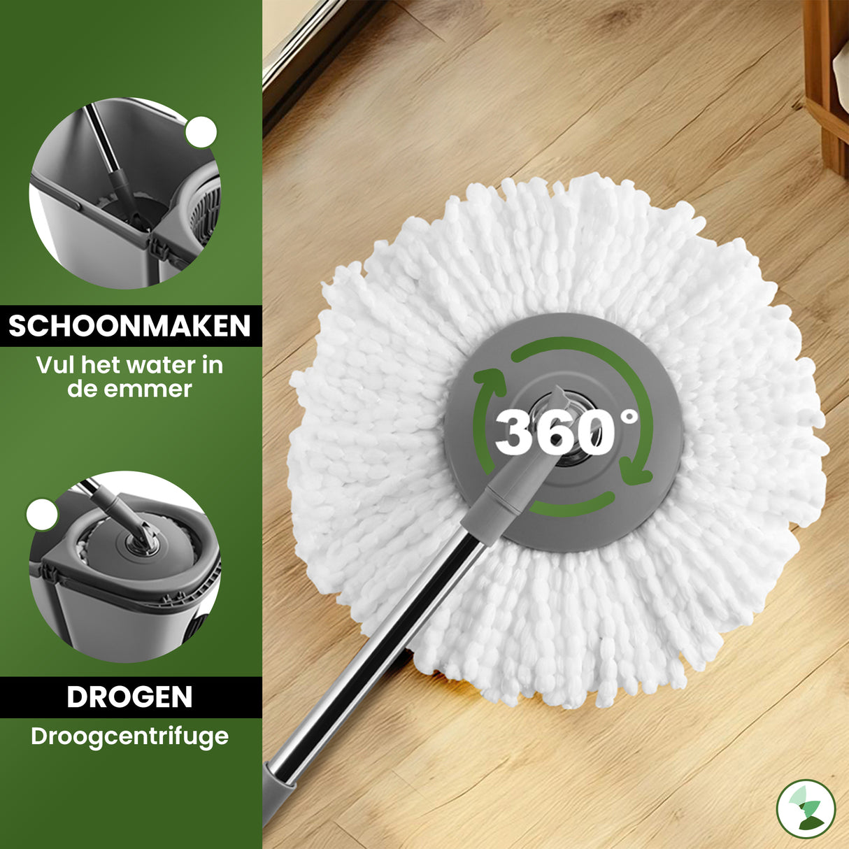 Retourdeal - My Green Deal - Vloermopsysteem - My Green Deal