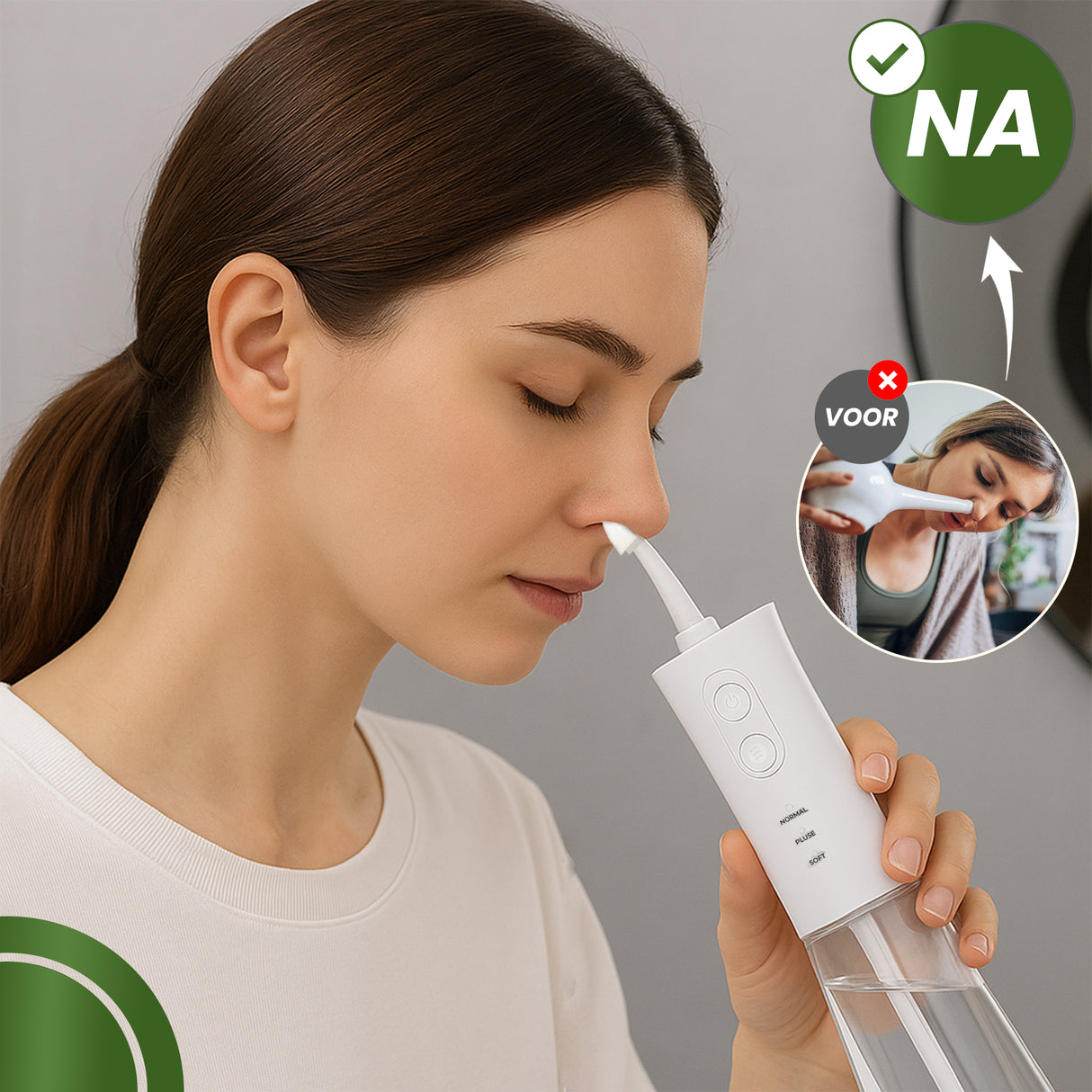 Retourdeal - My Green Deal - Neusdouche voor Volwassenen met Zeezout