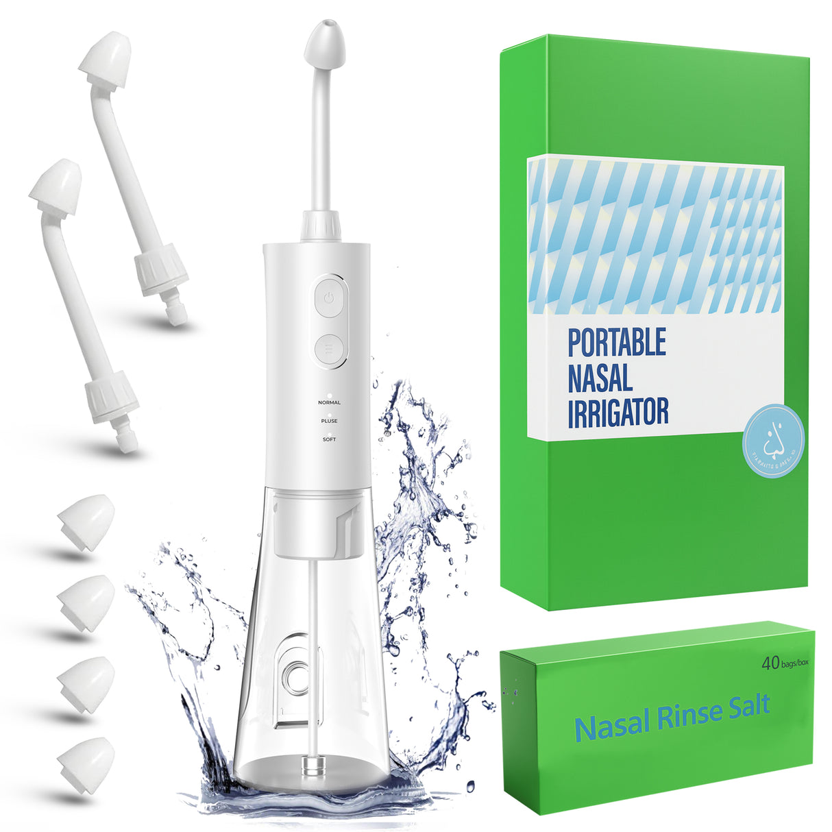 Retourdeal - My Green Deal - Neusdouche voor Volwassenen met Zeezout