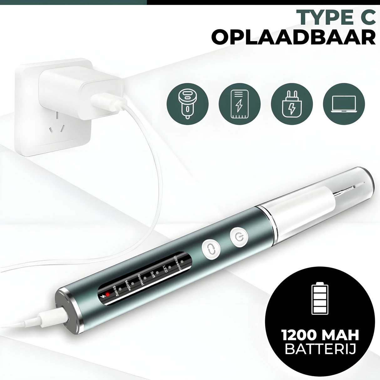 Waterflosser & Elektrische Tandsteenverwijderaar Bundel - My Green Deal