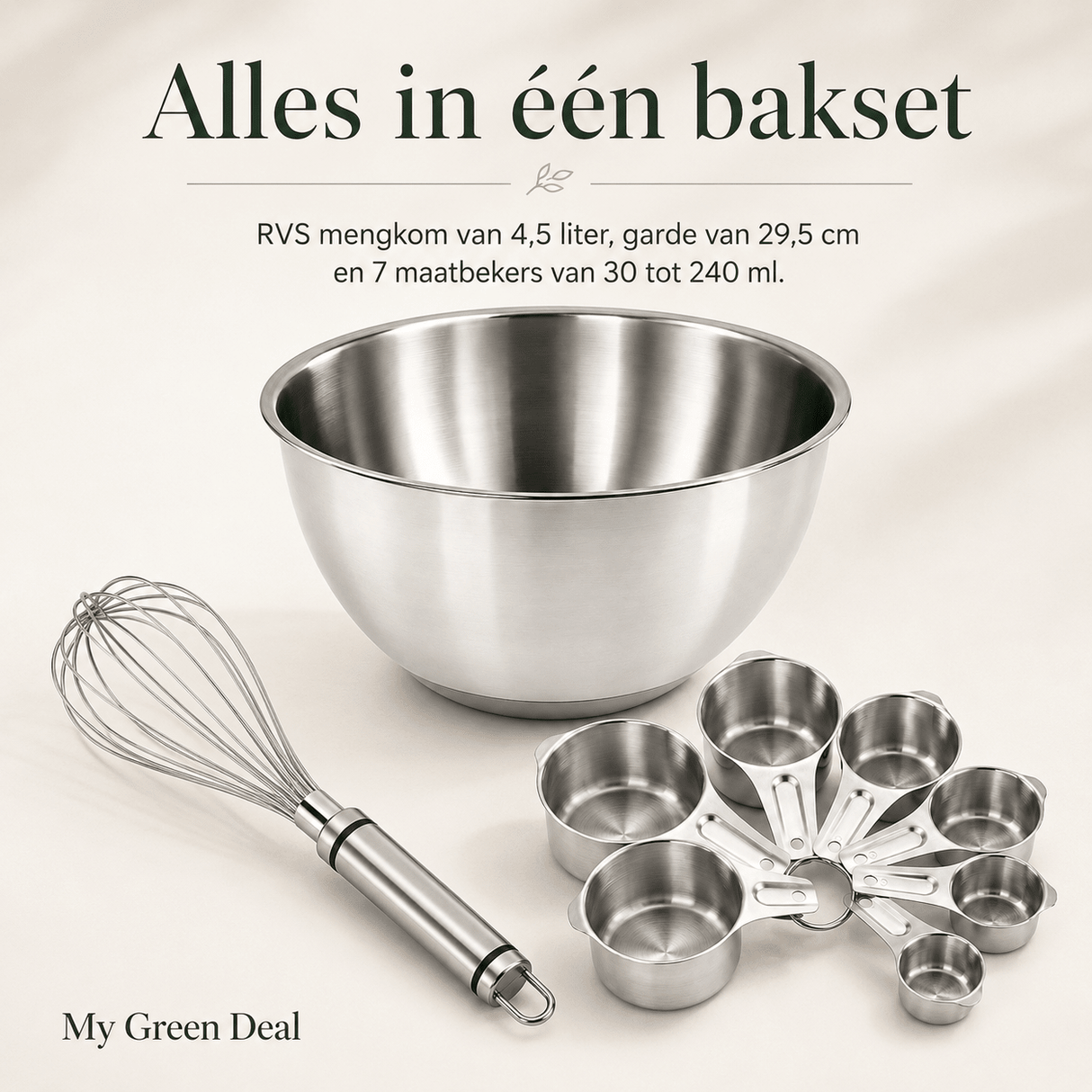 RVS Bakbundel - My Green Deal