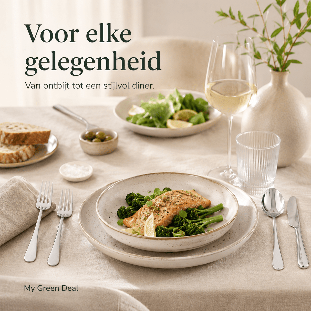 RVS Bestekset 24-delig - My Green Deal
