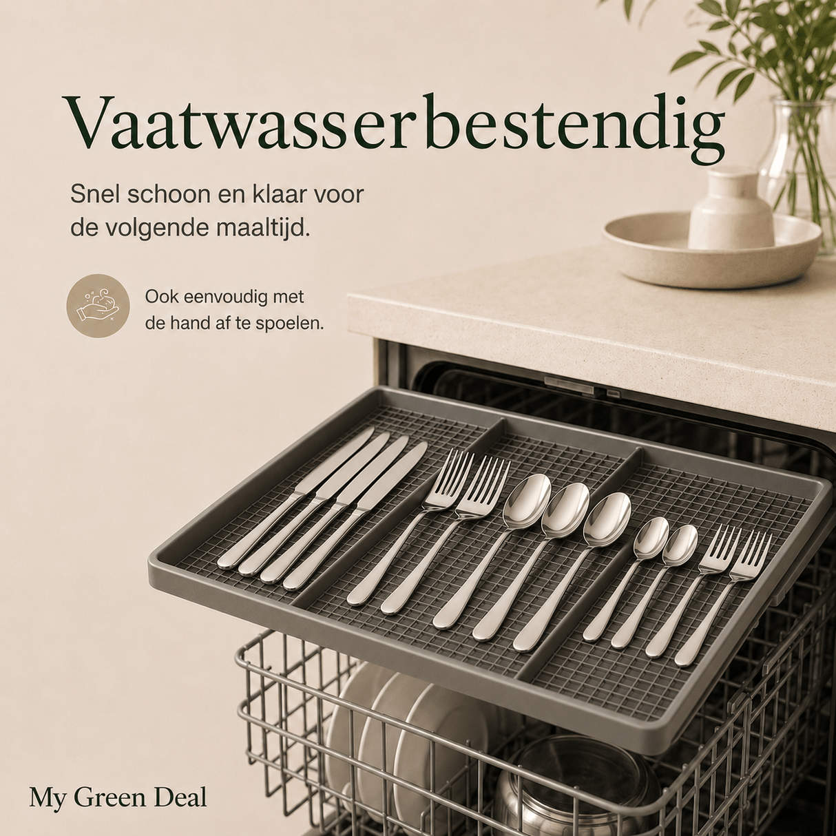 RVS Bestekset 24-delig - My Green Deal