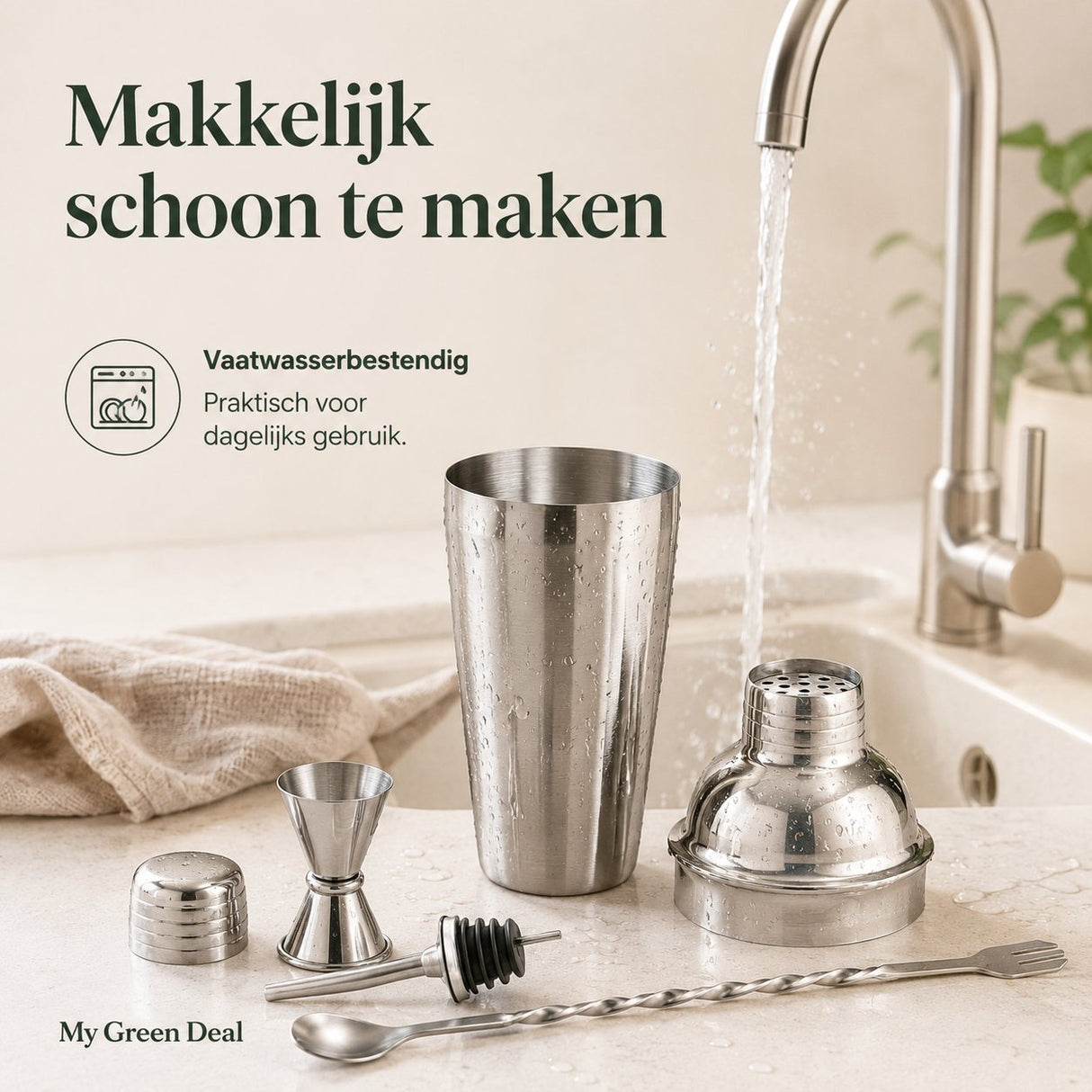 RVS Cocktailset (compleet) - My Green Deal