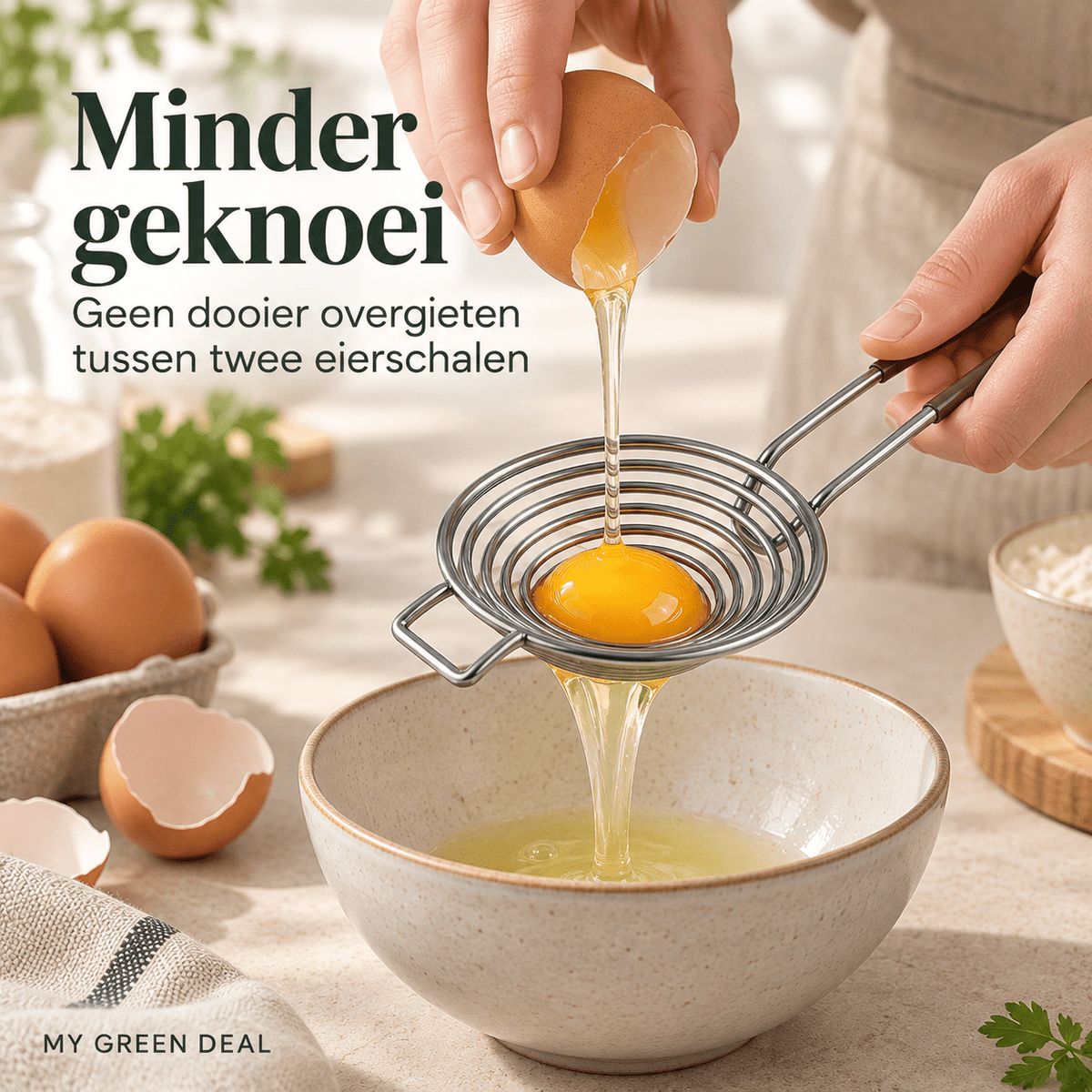RVS eierscheider - My Green Deal