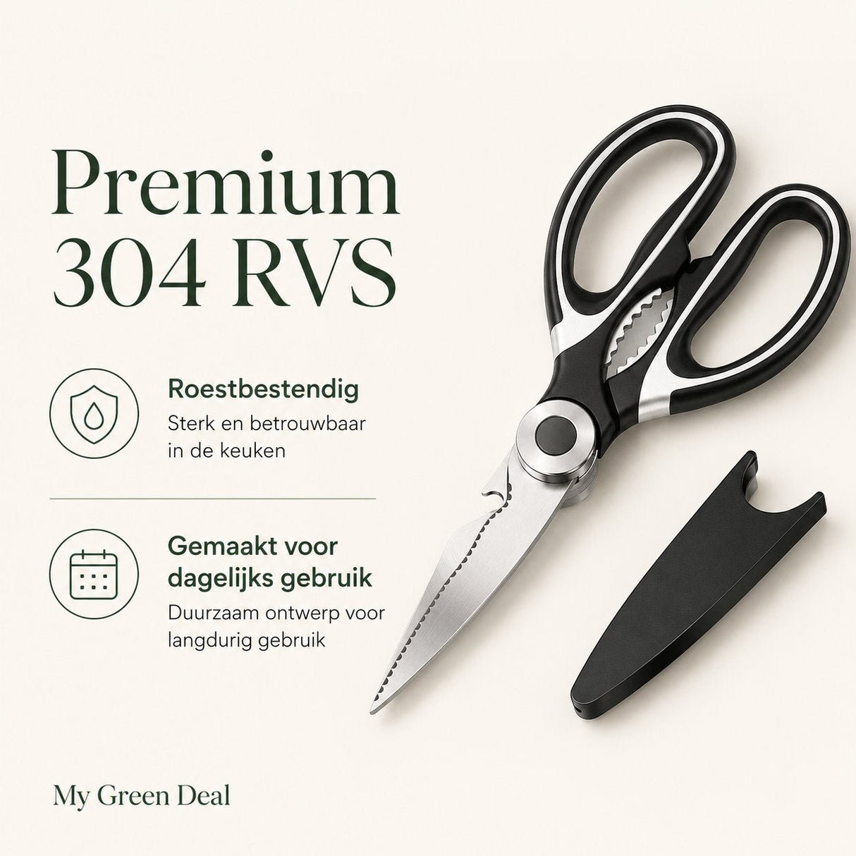 RVS Keukenschaar - My Green Deal
