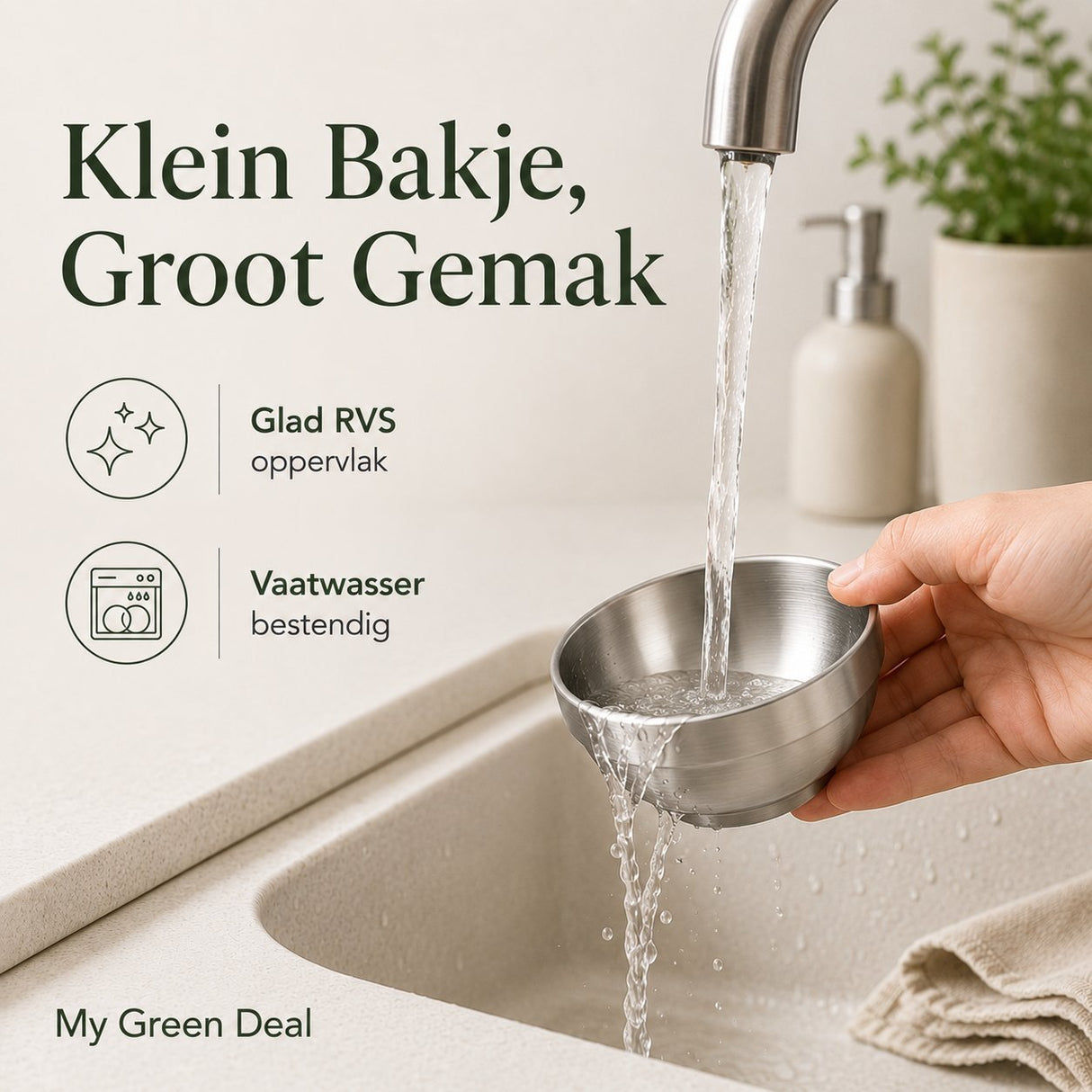 RVS Kommen Set – 10 stuks - My Green Deal