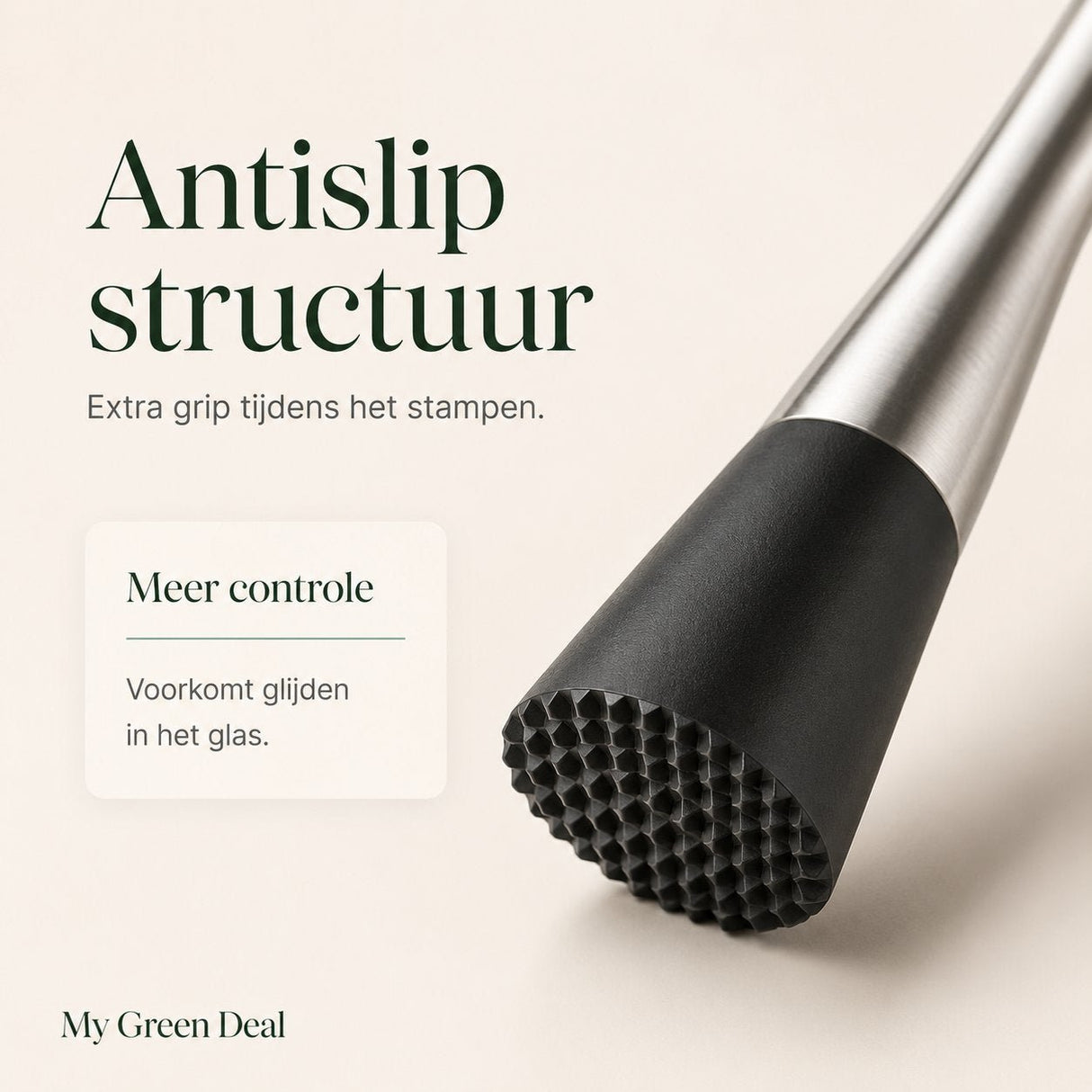 RVS Cocktail Stamper - My Green Deal