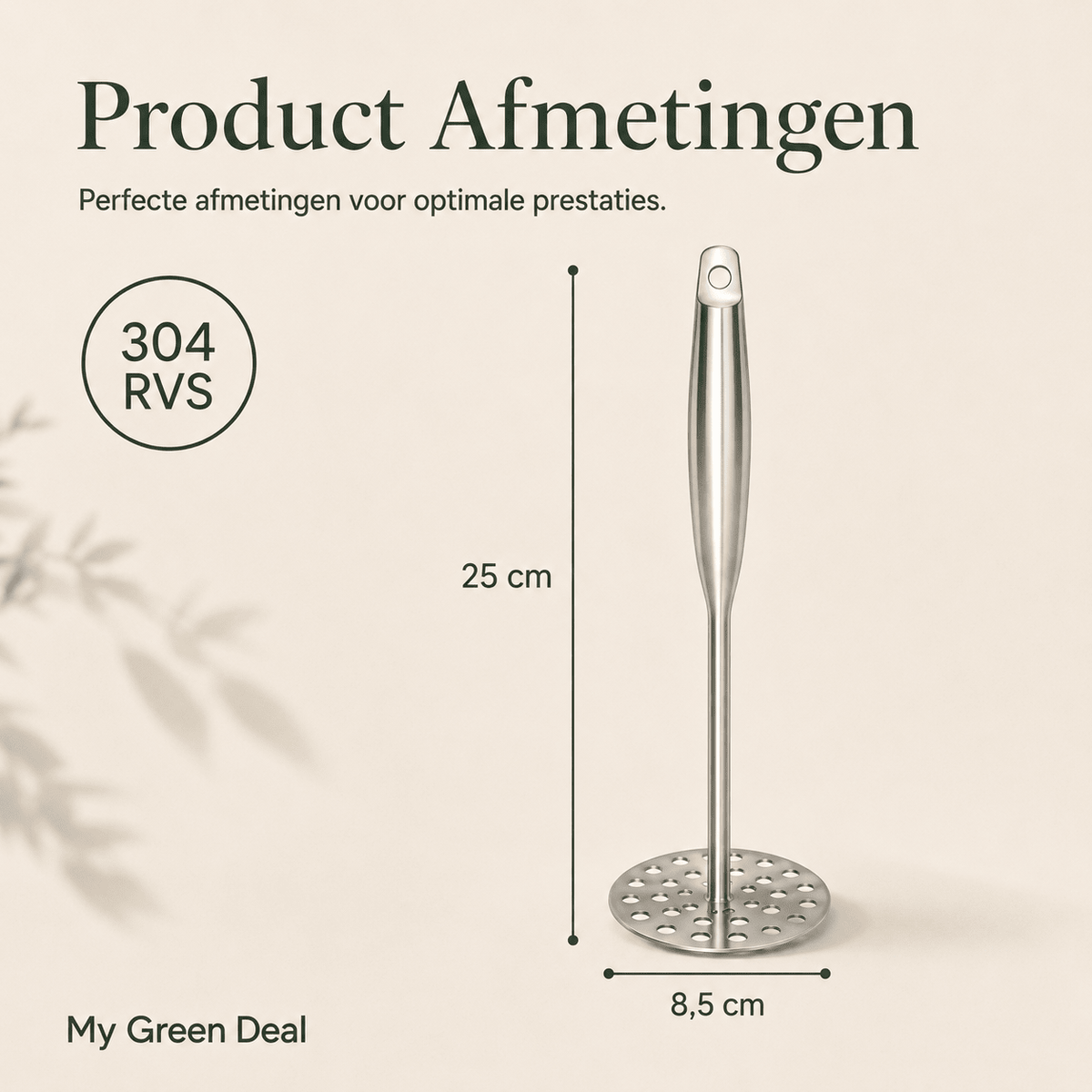 RVS Keukengerei set XL - My Green Deal