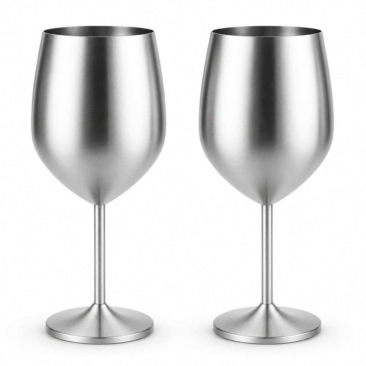 RVS Wijnglazen Set – Cocktailglazen 2 stuks - My Green Deal