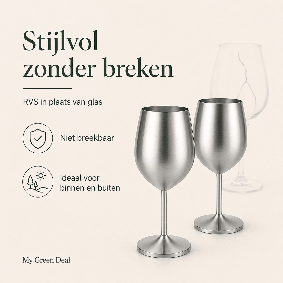 RVS Wijn bundel - My Green Deal