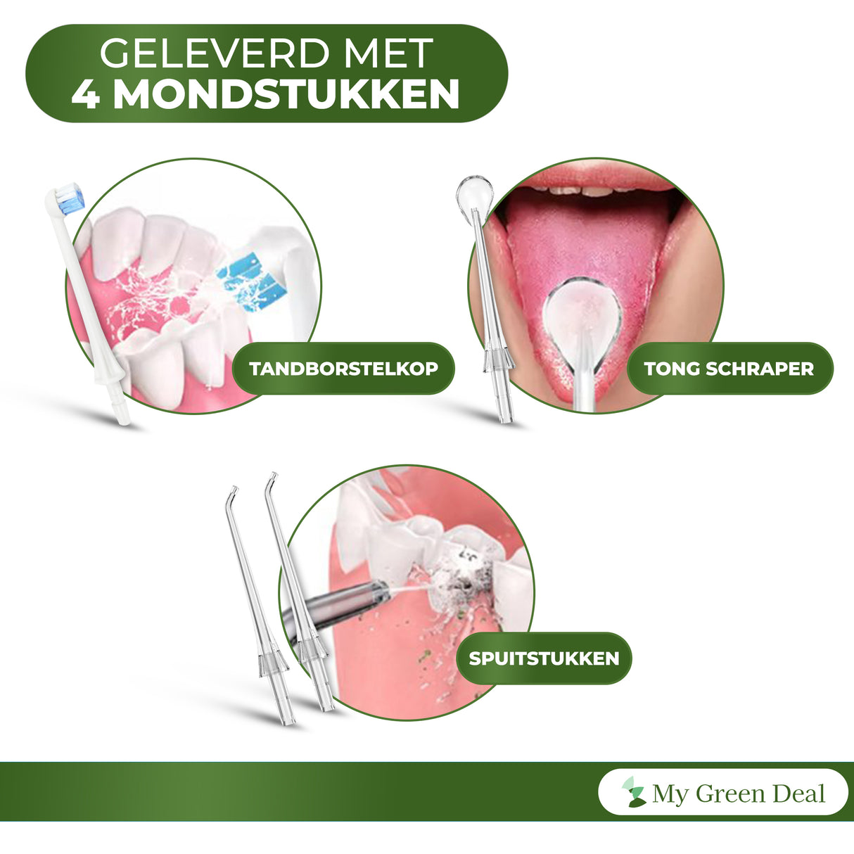 Mein Green Deal – Wasserflosser Wireless weiß