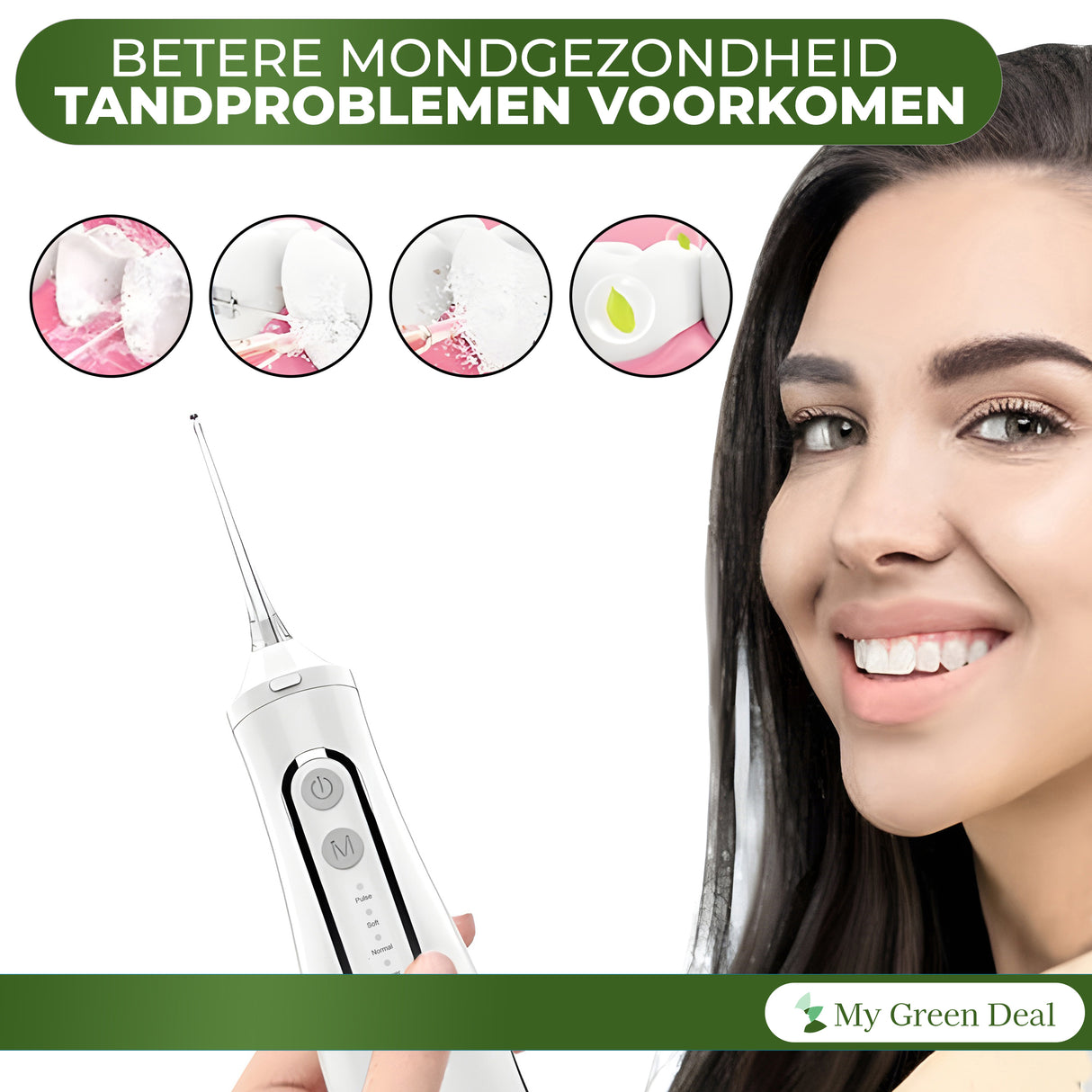 Mein Green Deal – Wasserflosser Wireless weiß